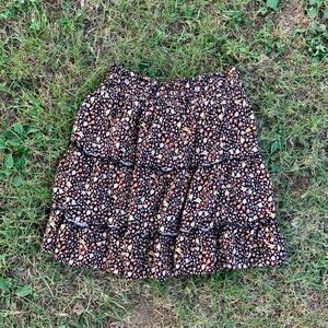Wallflower floral flowy skirt
